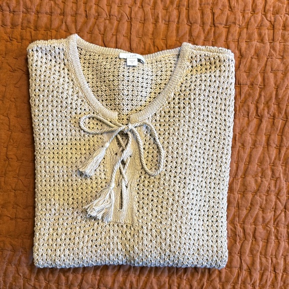 J.Jill cotton sweater in like new condition - Picture 9 of 9